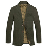 Premium katoenen herencolbert