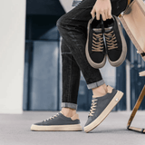 Lichte nette herenschoenen van stof
